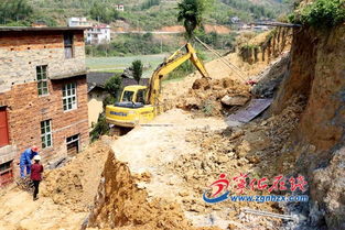 宁化安乐镇地质灾害工程治理项目建设有序进行